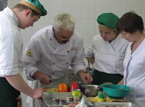 Мастер-класс от шеф-повара в Конаковском филиале РМАТ