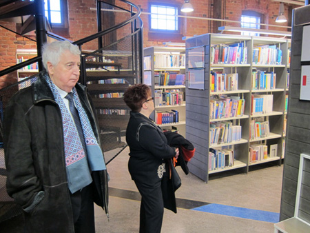 Ректор РМАТ Е.Н. Трофимов посетил в ведущий университет Финляндии Миккели, январь 2014 